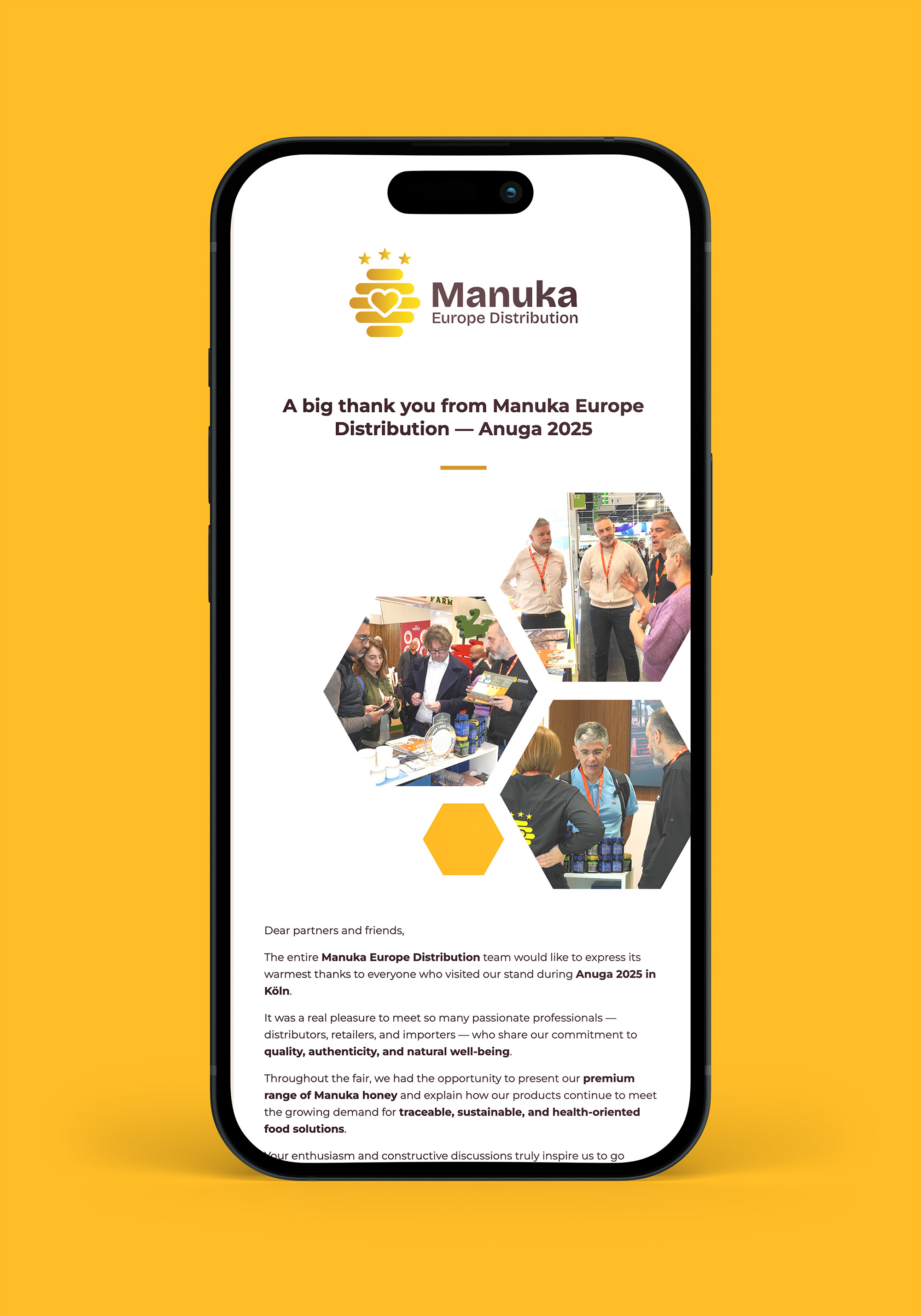 Manuka Europe Distribution